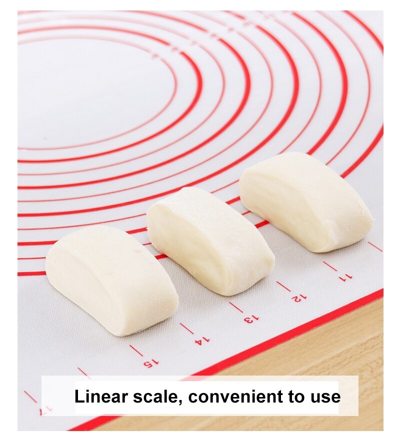 Silicone Baking Mat w/ Built-In Measuring Tools