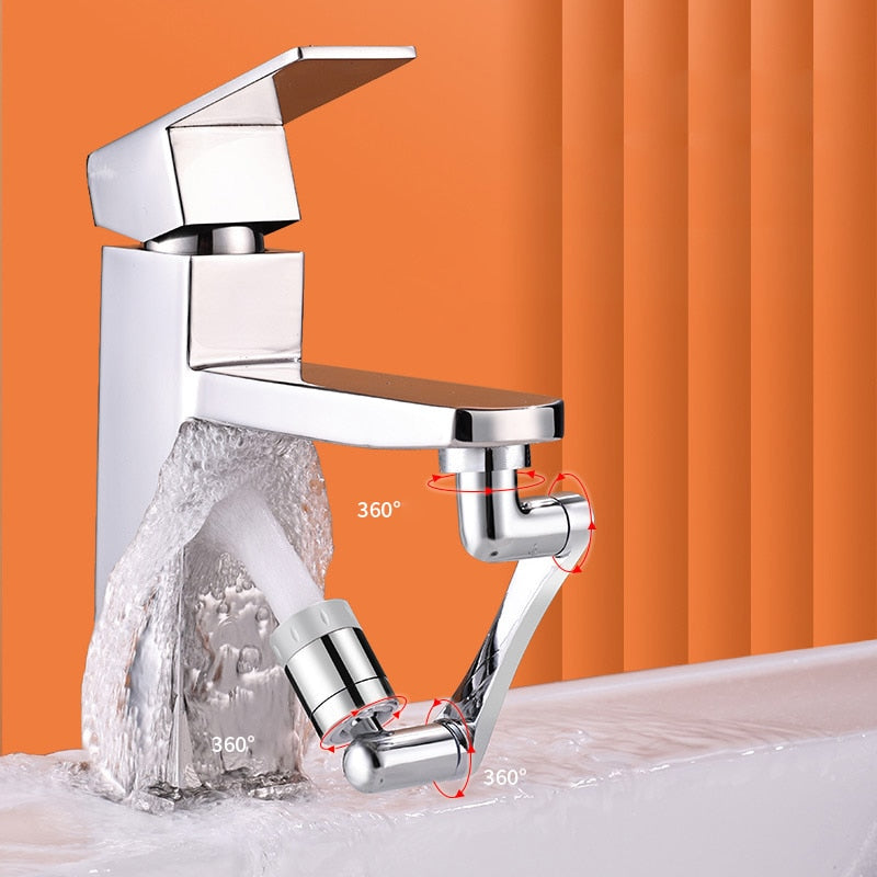 Universal 1080 Degree Faucet Extension