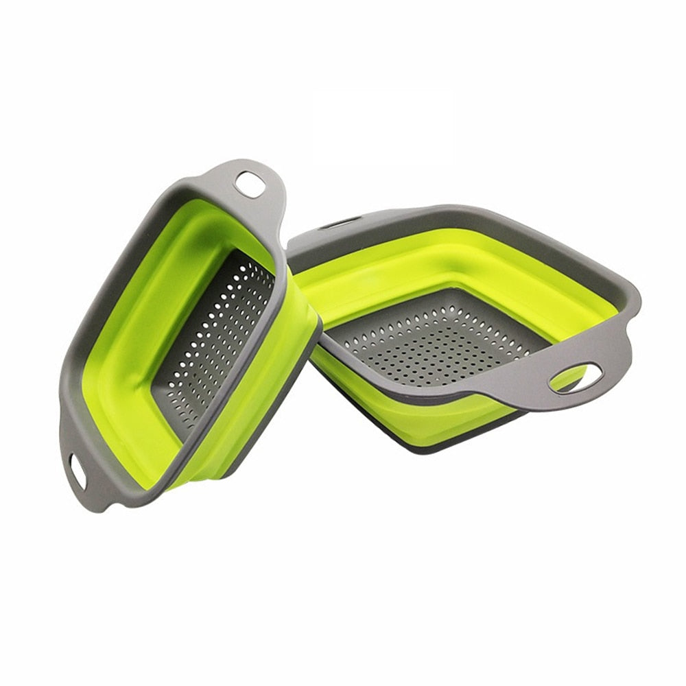 Collapsible Silicone Strainer – KeenKitchens