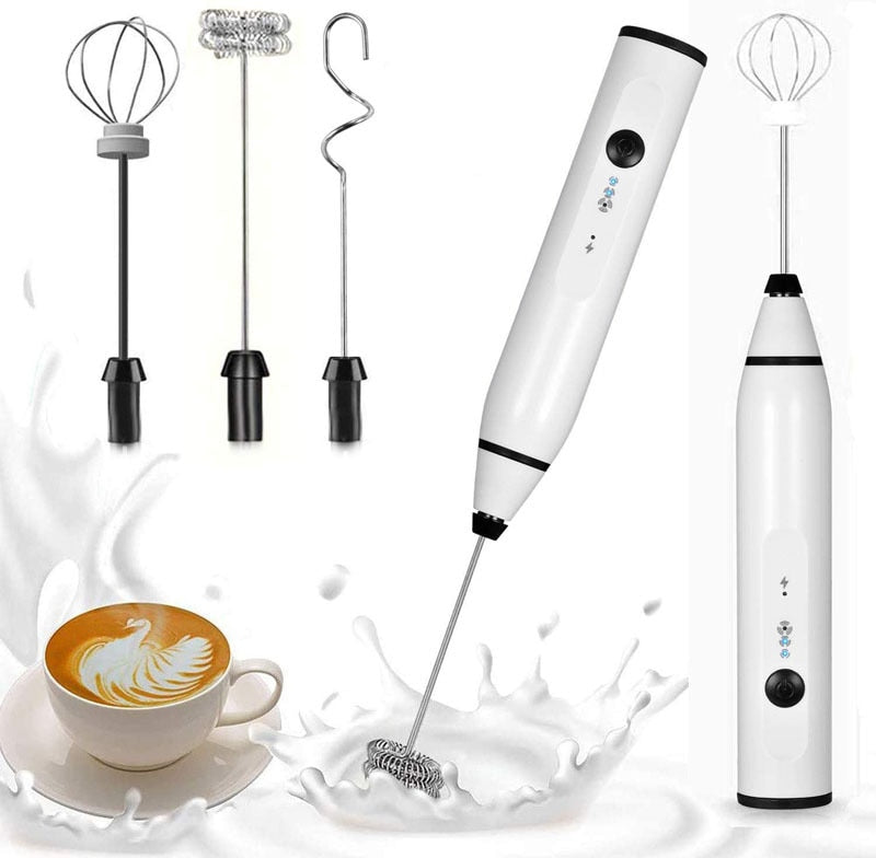 Wireless Rechargerable Milk Frother/ Egg Beater