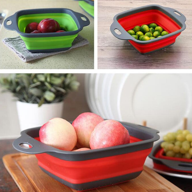 Collapsible Silicone Strainer